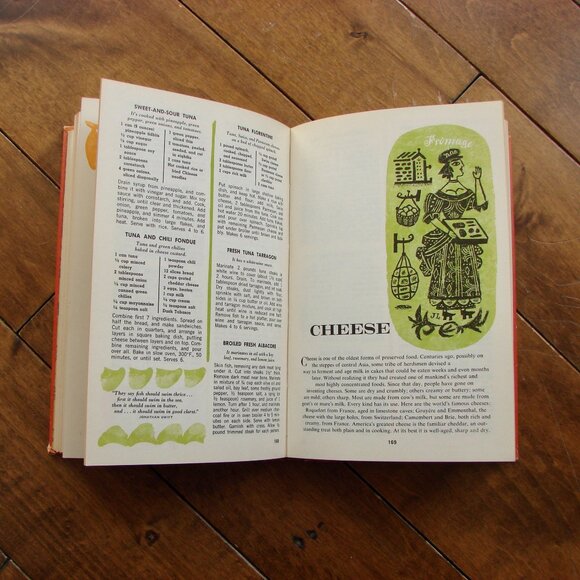 Vintage Woman's Day Collector's Cook Book 1960 Retro Cute Colour Pics 1st Ed - Picture 8 of 13